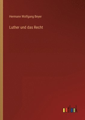 Luther und das Recht