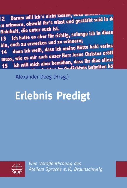 Alexander Deeg - Erlebnis Predigt, E-bok