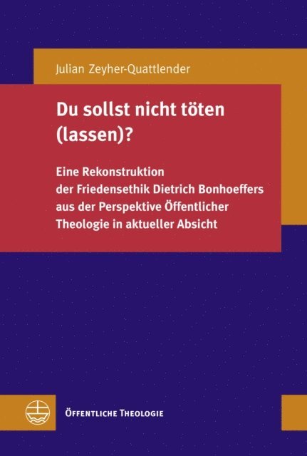Julian Zeyher-Quattlender - Du sollst nicht töten (lassen)?, E-bok