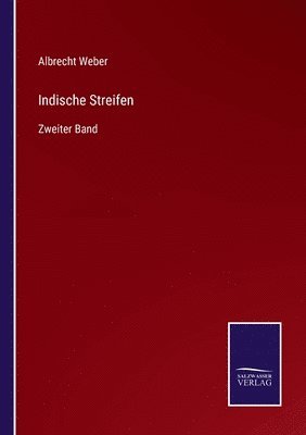Albrecht Weber - Indische Streifen, Häftad
