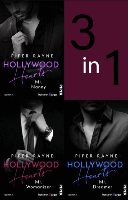 Piper Rayne - Bundle: Hollywood Hearts 1-3, E-bok