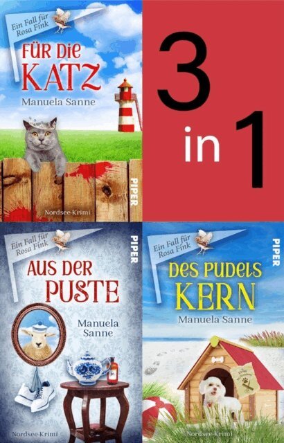 Manuela Sanne - Bundle: Ein Fall fur Rosa Fink 1-3, E-bok