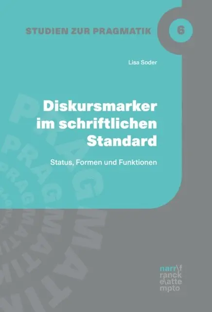 Lisa Soder - Diskursmarker im schriftlichen Standard, E-bok. Tillgänglighet: Lägg i varukorg