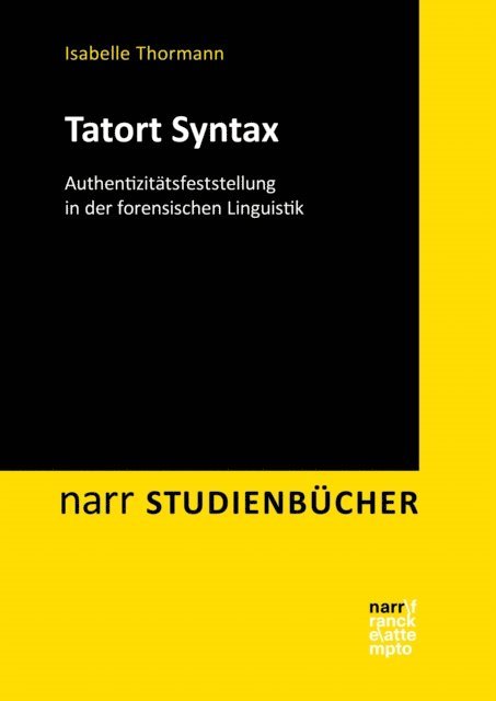 Isabelle Thormann - Tatort Syntax, E-bok