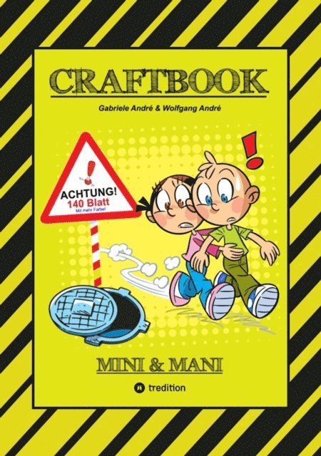 Wolfgang Andre, Gabriele Andre - CRAFTBOOK - ABENTEUER - 140 BLATT SPECIAL-EDTITION - MEHR FARBE - THEMENWELTEN - MALMOTIVE - RÄTSEL - TIERE - ZIRKUS, E-bok