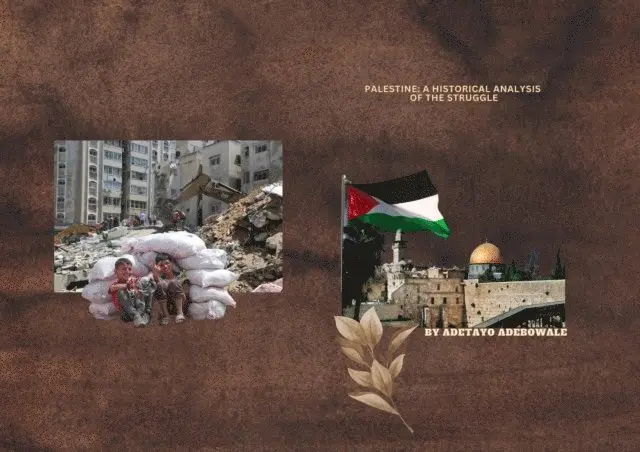 Adebowale Adetayo - Palestine: A Historical Analysis of the Struggle, E-bok. Tillgänglighet: Lägg i varukorg