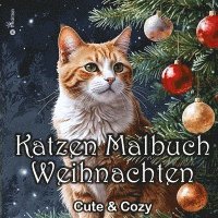 Kenya Kooper - Katzen Malbuch Weihnachten - Katzenmalbuch Weihnachten - Süße Katzen Vintage Katzenwelt, Häftad