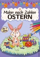Millie Meik - Ostern Malbuch Kinder - Malen nach Zahlen Ostern - Malbuch für Kinder Ostermalbuch - Ostern Malbuch für Kinder ab 6, Häftad