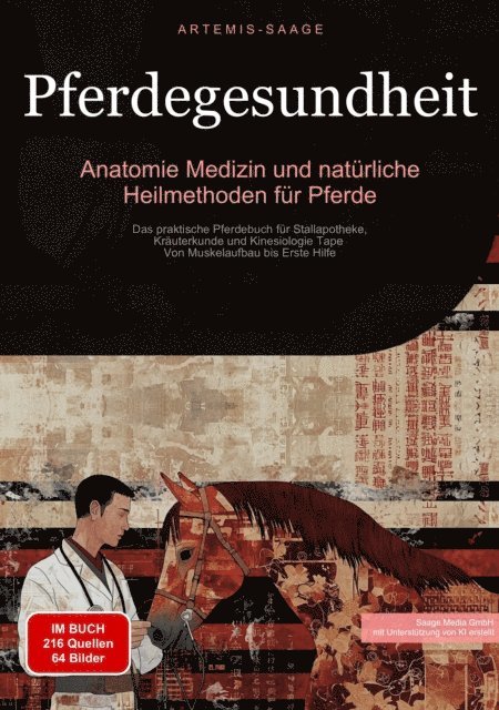 Artemis Saage - Pferdegesundheit: Anatomie, Medizin und natürliche Heilmethoden für Pferde, E-bok