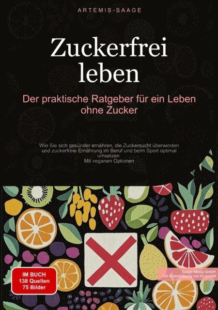 Artemis Saage - Zuckerfrei leben: Der praktische Ratgeber für ein Leben ohne Zucker, E-bok