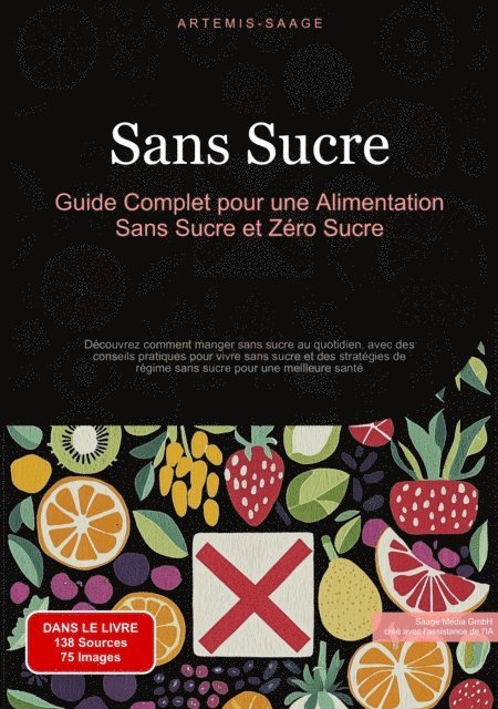 Artemis Saage - Sans Sucre: Guide Complet pour une Alimentation Sans Sucre et Zéro Sucre, E-bok