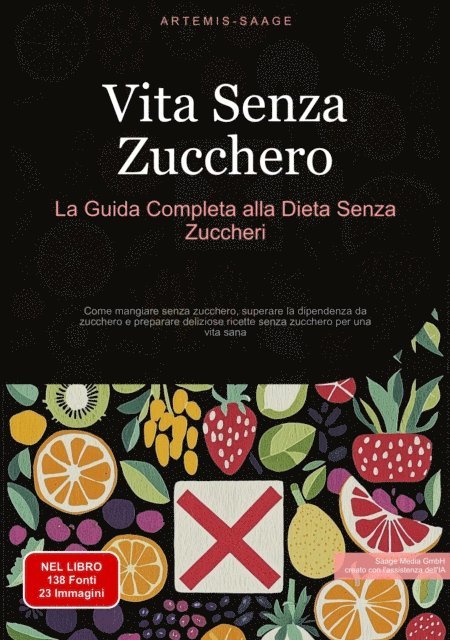 Artemis Saage - Vita Senza Zucchero: La Guida Completa alla Dieta Senza Zuccheri, E-bok