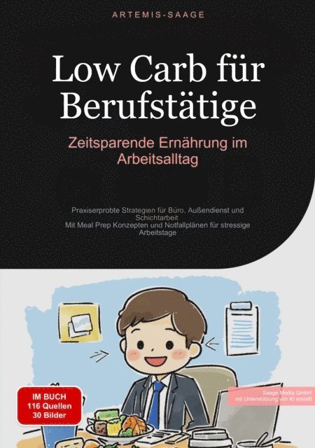 Artemis Saage - Deutschland - Low Carb für Berufstätige: Zeitsparende Ernährung im Arbeitsalltag, E-bok