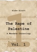 Blake Alcott - Rape of Palestine, Inbunden