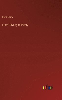 David Snow - From Poverty to Plenty, Inbunden