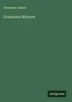 Adoniram Judson - Grammaire Birmane, Inbunden. Tillgänglighet: Lägg i varukorg