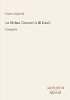 Dante Alighieri - Divina Commedia di Dante, Häftad