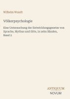 Wilhelm Wundt - Völkerpsychologie, Inbunden