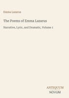 Emma Lazarus - Poems of Emma Lazarus, Inbunden