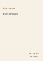 Heinrich Heine - Buch der Lieder, Häftad