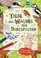Tiere des Waldes zum Durchpausen, Häftad. Tillgänglighet: Lägg i varukorg