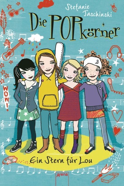 Stefanie Taschinski - Die POPkörner (1). Ein Stern für Lou, E-bok