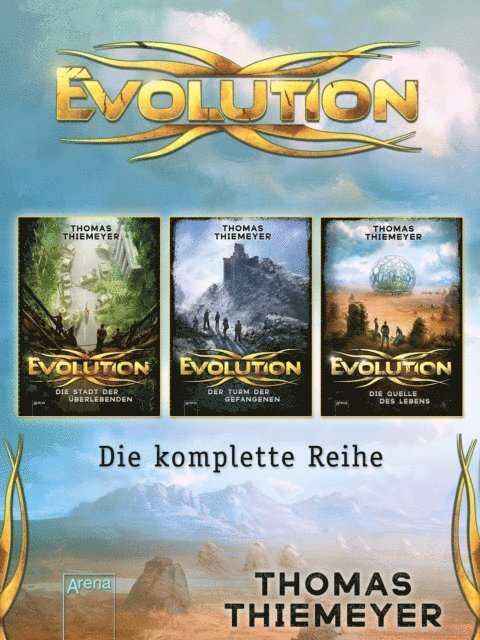 Thomas Thiemeyer - Evolution. Die komplette Reihe (Band 1-3) im Bundle, E-bok