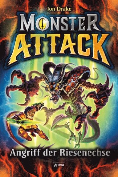 Jon Drake - Monster Attack (1). Angriff der Riesenechse, E-bok