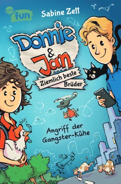 Sabine Zett - Donnie & Jan – Ziemlich beste Brüder. Angriff der Gangster-Kühe, E-bok