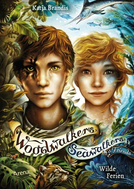 Katja Brandis - Woodwalkers & Friends/Seawalkers & Friends. Wilde Ferien, E-bok
