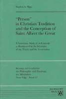 Stephen A Hipp - 'Person' in Christian Tradition and the Conception of Saint Albert the Great, Häftad. Tillgänglighet: Lägg i varukorg