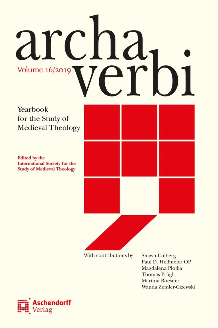 Internationalen Gesellschaft für Theologische Mediävistik - Archa Verbi 16/2019, Inbunden. Tillgänglighet: Tillfälligt slut