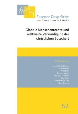 Burkhard Kamper, Klaus Pfeffer - Essener Gesprache Zum Thema Staat Und Kirche, Band 52, Häftad