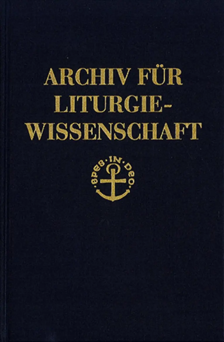 Martin Klöckener, Benedikt Kranemann, Cyprian Krause, Alex Zerfaß - Archiv für Liturgiewissenschaft, Inbunden. Tillgänglighet: Tillfälligt slut