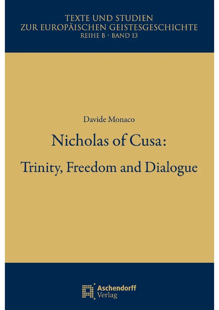 Davide Monaco - Nicholas of Cusa: Trinity, Freedom and Dialogue, Häftad. Tillgänglighet: Lägg i varukorg