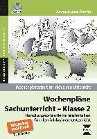 Anne-Luise Patitz - Wochenpläne Sachunterricht - Klasse 2, Häftad