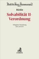 Jürgen Bürkle - Solvabilität II-Verordnung, Inbunden