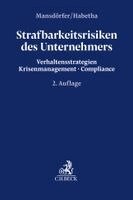 Marco Mansdörfer, Jörg Habetha - Strafbarkeitsrisiken des Unternehmers, Häftad