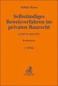 Selbst�ndiges Beweisverfahren im privaten Baurecht