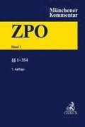 Mnchener Kommentar zur Zivilprozessordnung  Bd. 1:  1-354