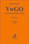 Verwaltungsgerichtsordnung. VwGO