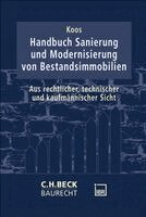 Oliver Koos - Handbuch Sanierung und Modernisierung von Bestandsimmobilien, Inbunden