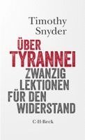 Timothy Snyder - Über Tyrannei, Häftad