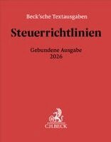 Steuerrichtlinien Gebundene Ausgabe 2026, Inbunden