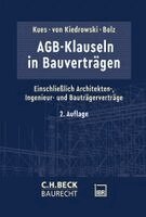 Jarl-Hendrik Kues, Bernhard von Kiedrowski, Stephan Bolz - AGB-Klauseln in Bauverträgen, Inbunden