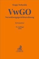 Verwaltungsgerichtsordnung. VwGO