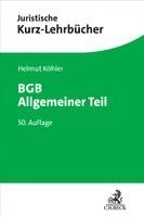 Helmut Köhler, Heinrich Lange - BGB Allgemeiner Teil, Häftad