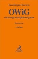 Joachim Bohnert, Benjamin Krenberger, Carsten Krumm - Ordnungswidrigkeitengesetz. OWiG, Inbunden