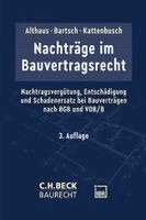 Stefan Althaus - Nachträge im Bauvertragsrecht, Häftad