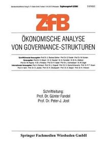 konomische Analyse von Governance-Strukturen